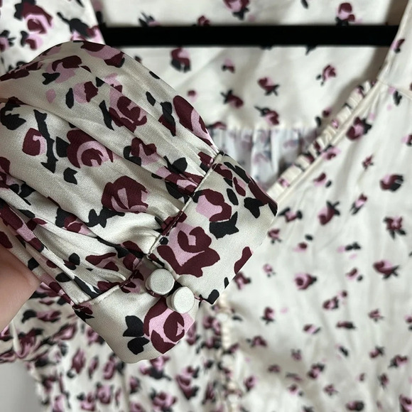 Paige Long Sleeve Floral Button Down Blouse - Picture 4 of 8